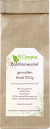 Baldrianwurzel gemahlen 100g